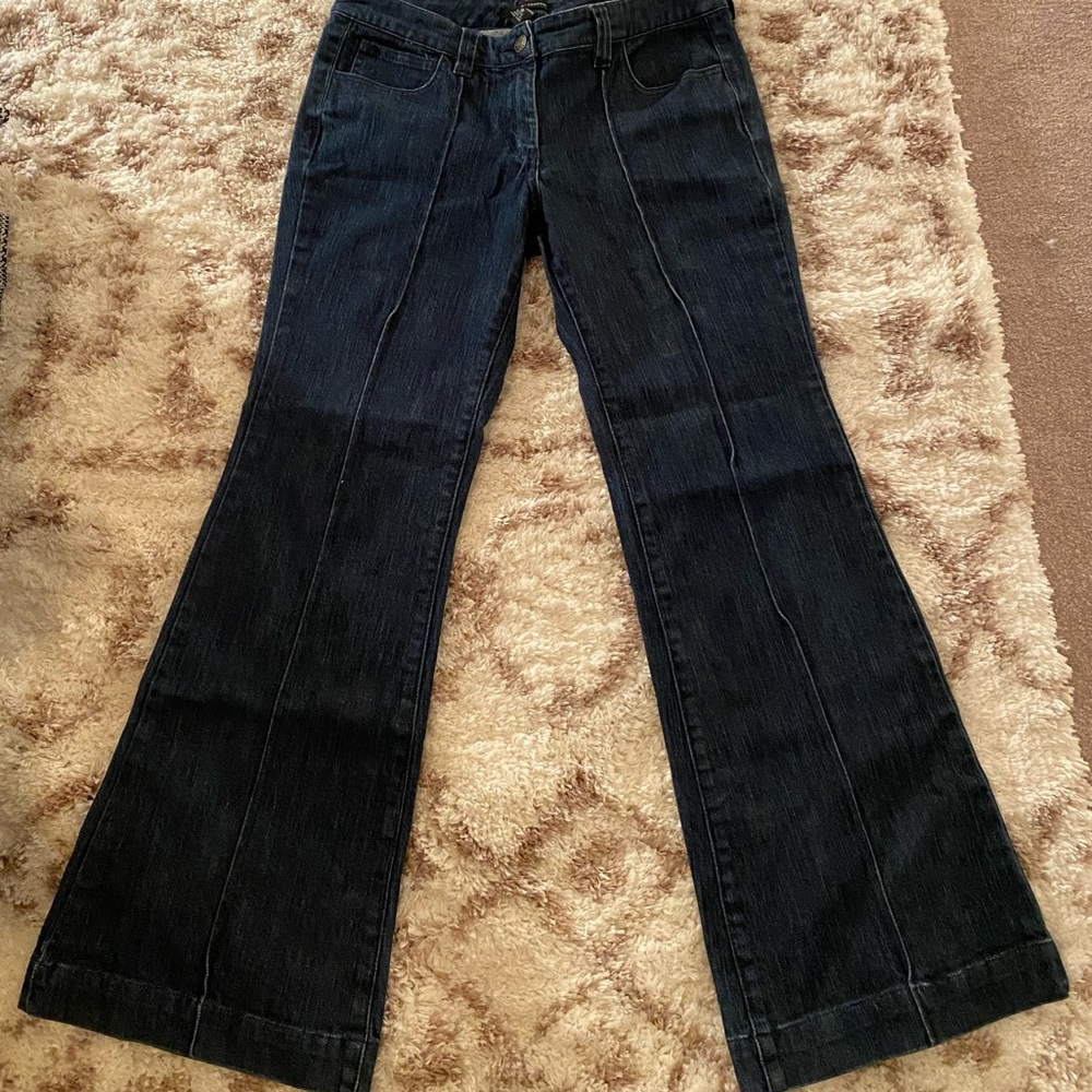 New York company flared jeans size 8 petite